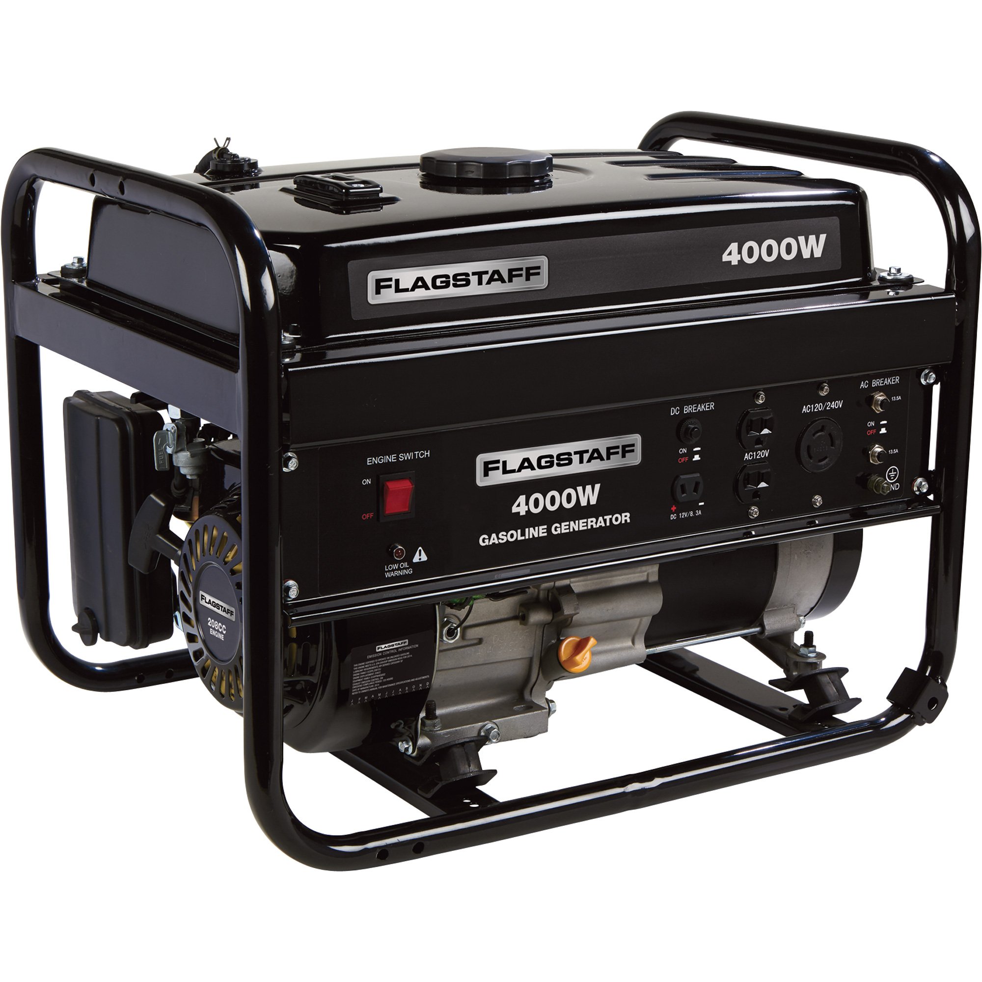 Flagstaff Portable Generator — 4,000 Surge Watts, 3,200 Rated Watts, EPA Compliant